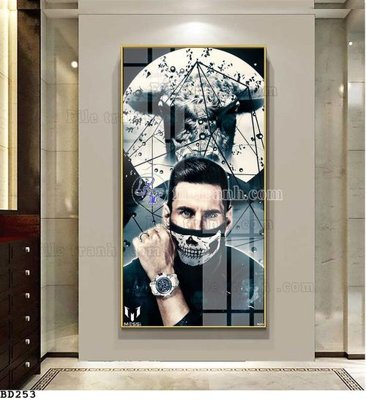 File tranh quảng cáo File tranh treo bóng đá BD252 (download file gốc)