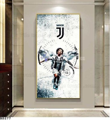 File gốc File tranh treo bóng đá BD276 (phong cách) cổ điển