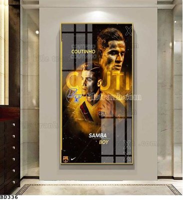 File ảnh File tranh treo bóng đá BD335 (gốc) in biển hiệu