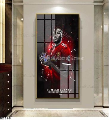 File tranh File tranh treo bóng đá BD345 (ảnh gốc) độ nét vượt trội