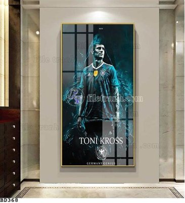 File tranh quảng cáo File tranh treo bóng đá BD367 (file gốc) chuyên nghiệp