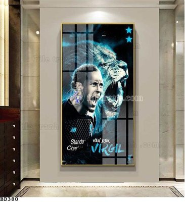 Tải file tranh gốc File tranh treo bóng đá BD379 chất lượng cao