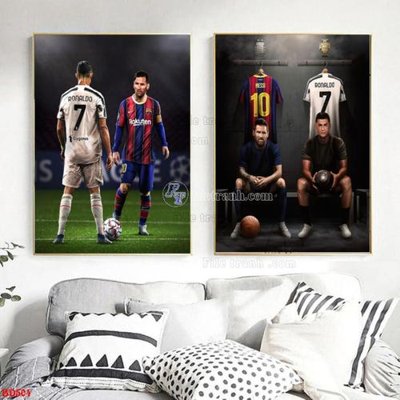 File tranh File tranh treo bóng đá BD504 (file gốc) chuẩn màu in