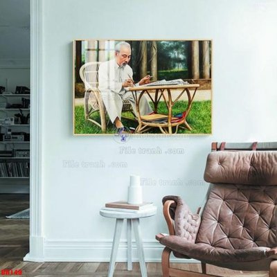 File tranh gốc File tranh bác hồ in ấn BH149 (bản đẹp) độc quyền