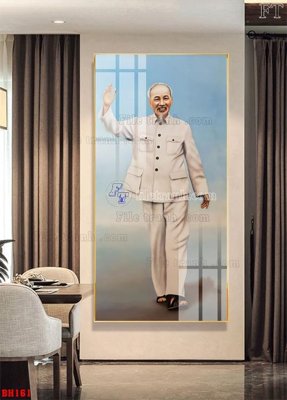 Tải file File tranh bác hồ in ấn BH161 (gốc) làm file quảng cáo