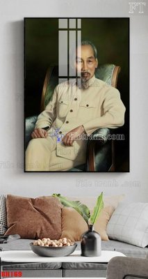 File in ấn File tranh bác hồ in ấn BH169 (bản gốc) chất lượng cao