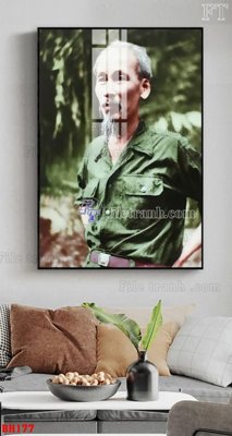 File in ấn chuyên nghiệp File tranh bác hồ in ấn BH177 (file gốc)