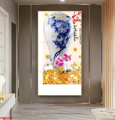 Tải file File tranh bình hoa B2045 (gốc) in ấn chất lượng