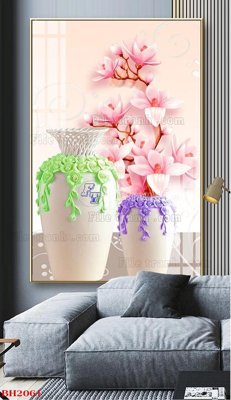 Tải file File tranh bình hoa B2061 (ảnh gốc) 300dpi File tranh bình hoa B2061