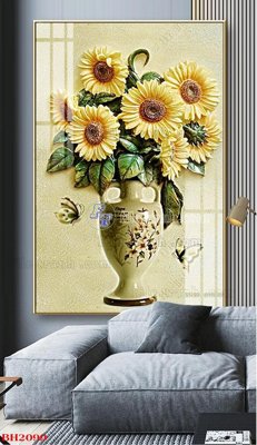 Download file File tranh bình hoa B2099 (gốc) in mica bàn thờ