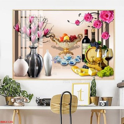 Tải xuống file tranh gốc File tranh bình hoa B2126 (PSD/TIFF)