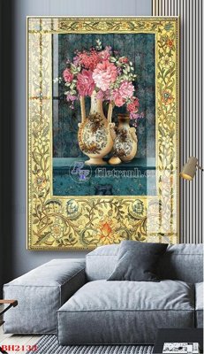 Tệp tin gốc File tranh bình hoa B2133 (chất lượng) File tranh bình hoa B2133