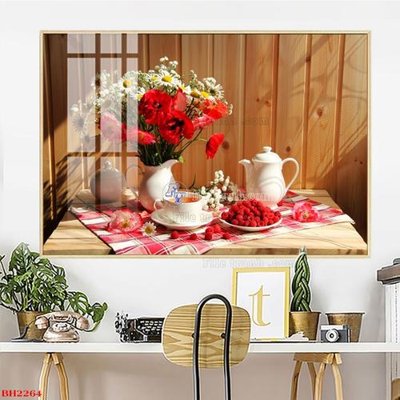 File tranh File tranh bình hoa B2264 (ảnh gốc) không bị mờ