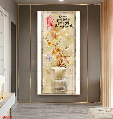 Tải file gốc File tranh bình hoa B2267 (bản PSD) chỉnh sửa được