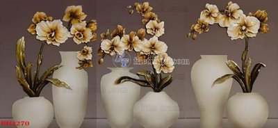 File tranh File tranh bình hoa B2270 (gốc) chủ đề con người
