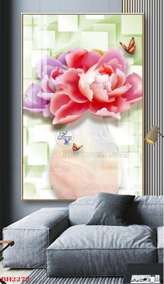 Tải file gốc File tranh bình hoa B2272 (bản PSD) đầy đủ layer