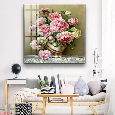 File PSD File tranh bình hoa B2304 (bản gốc) độ phân giải cao