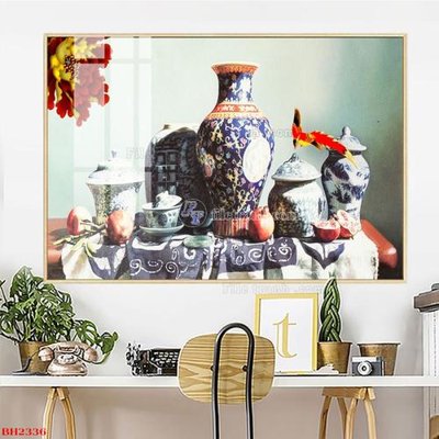 Tải file File tranh bình hoa B2336 (gốc) in nhanh