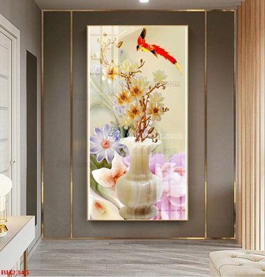 File tranh gốc File tranh bình hoa B2345 (bản quyền) Filetranh.com