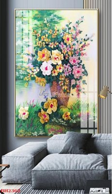 File gốc in ấn File tranh bình hoa B2362 (sẵn sàng tải về)