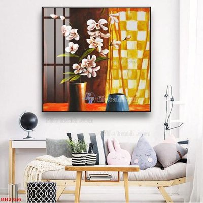 Tải file File tranh bình hoa B2366 (ảnh gốc) in tráng gương