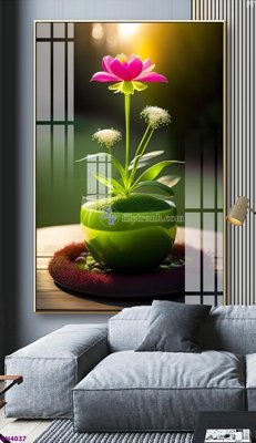 Download file tranh PSD File tranh bình hoa 5D hoa đẹp BH4037 để chỉnh sửa