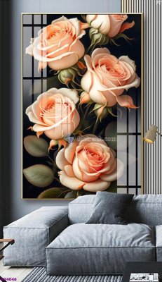 Tải file gốc File tranh bình hoa 5D hoa đẹp BH4046 (để in lụa)