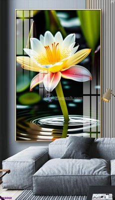 File gốc File tranh bình hoa 5D hoa đẹp BH4060 (PNG) không nền chất lượng