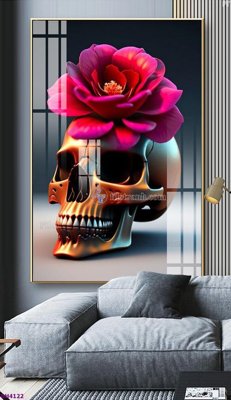 File PSD File tranh bình hoa 5D hoa đẹp BH4122 (bản gốc) dễ dàng edit