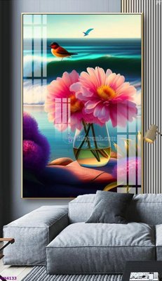 Tải file File tranh bình hoa 5D hoa đẹp BH4133 (ảnh gốc) file TIFF