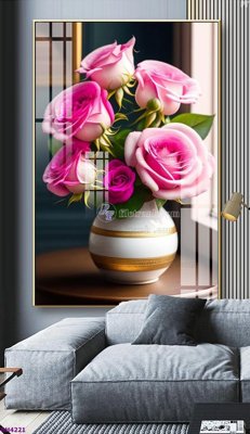 Tải về file gốc File tranh bình hoa 5D hoa đẹp BH4221 (dùng cho in quảng cáo)