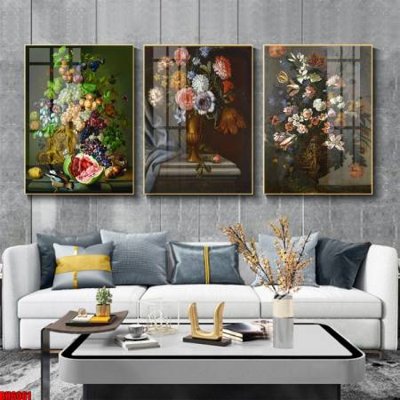 Tải file File tranh bộ 3 bình hoa phong cách cổ điển BH6061 (ảnh gốc) in tráng gương