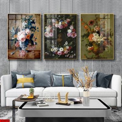 Tải xuống file tranh gốc File tranh bộ 3 bình hoa phong cách cổ điển BH6062 (PSD/TIFF)