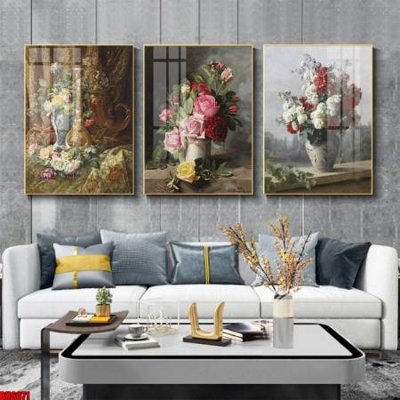 File gốc in ấn File tranh bộ 3 bình hoa phong cách cổ điển BH6071 (sẵn sàng tải về)