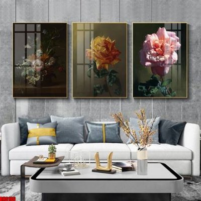 Tải file gốc File tranh bộ 3 bình hoa phong cách cổ điển BH6106 (bản PSD) còn layer