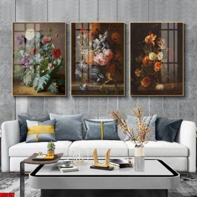 Download file gốc File tranh bộ 3 bình hoa phong cách cổ điển BH6167 (dùng cho in ấn)
