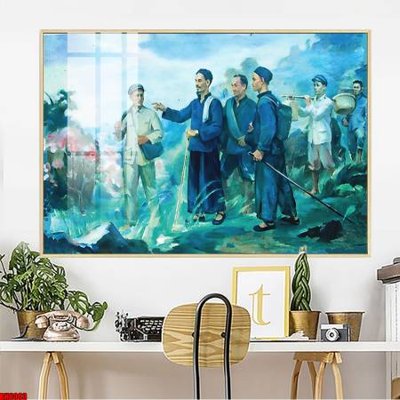File in ấn File in tranh bác hồ chất lượng cao BH8003 (bản gốc) từ file gốc