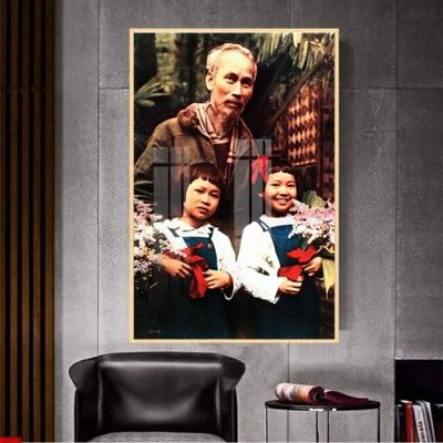 Tải file gốc File in tranh bác hồ chất lượng cao BH8007 (in bạt) quảng cáo