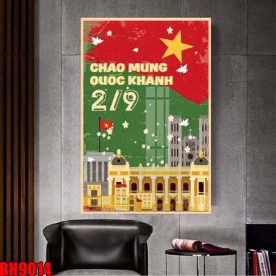 File gốc File in tranh bác hồ chất lượng cao BH9014 (dành cho trang trí nội thất)