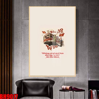 File gốc File in tranh bác hồ chất lượng cao BH9017 (PSD/TIFF) độ phân giải cao