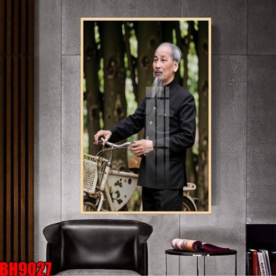 File gốc File in tranh bác hồ chất lượng cao BH9027 (cho in ấn) từ kho Filetranh