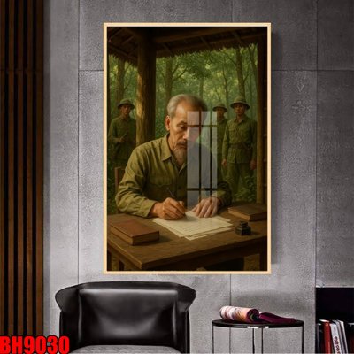 Tệp tin gốc File in tranh bác hồ chất lượng cao BH9030 (dùng cho in) File in tranh bác hồ chất lượng cao BH9030