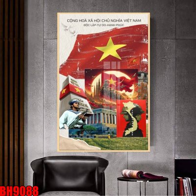 Tải file gốc File in tranh bác hồ chất lượng cao BH9088 (in khổ lớn) không mờ