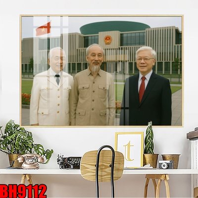 Ảnh mô tả file gốc in mica File in tranh bác hồ chất lượng cao BH9112
