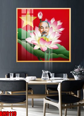 Tải file File in tranh bác hồ chất lượng cao BH9119 (gốc) in nhanh