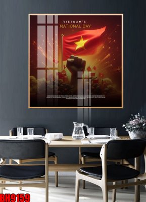 File gốc File in tranh bác hồ chất lượng cao BH9159 (thiết kế) cho in ấn