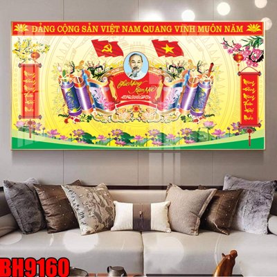 Download file gốc File in tranh bác hồ chất lượng cao BH9160 (in mica) trong suốt