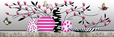 File PSD File tranh bình hoa BHY108 (bản gốc) dễ dàng edit