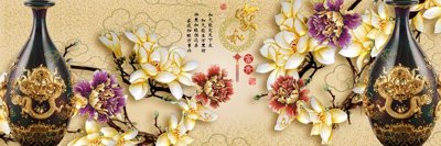 File tranh gốc File tranh bình hoa BHY171 (bản quyền) độc đáo