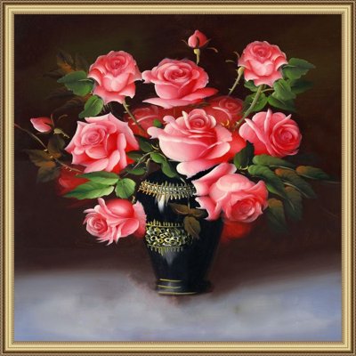 File gốc File tranh bình hoa BHY203 (PNG) nền trong suốt